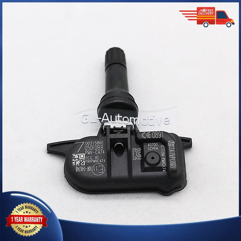 1/4PCS 433MHz Car TPMS Tire Pressure Sensor | Direct Replacement for Infiniti Nissa additional angle