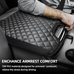 Armrest Cover for 2013-2018 Dodge Ram 1500 & 2013-2023 Ram 2500/3500/1500 Classic Jump S detail view