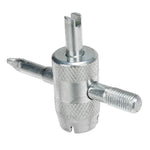 4 in 1 Car Tire Valve Repair Tool Kit | Tire Valve Core Remover Puller Set close-up view