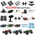 9522 PRO Remote Control Car Parts Swing Arm, Pull Rod, Steering Cup, Tire, Chassis, Transmission Sha