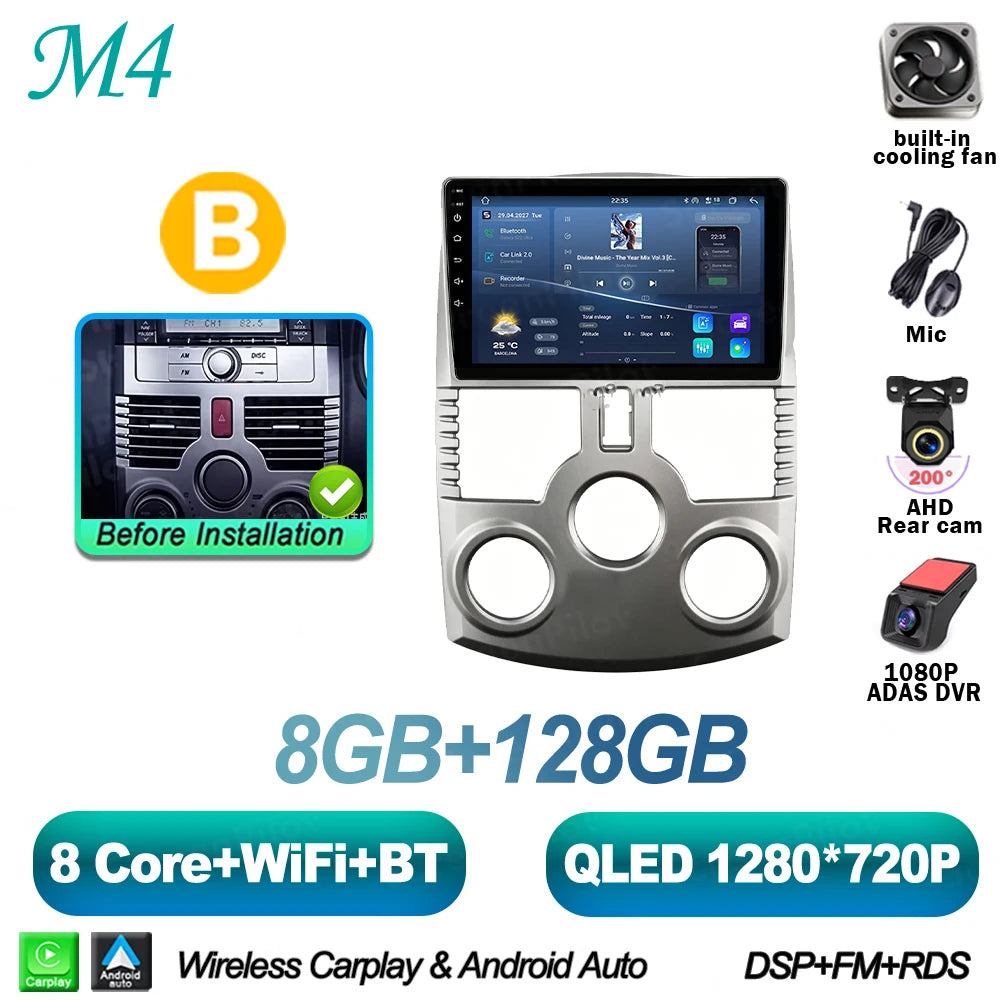 Android 16 For Toyota Rush DAIHATSU TERIOS 2006 - 2011 Car Radio Stereo Head Unit Mul alternate view