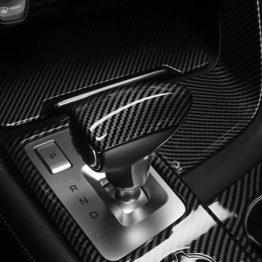For Genesis G80 DH 2015-2020 Interior Accessories LHD ABS Car Console Gear Shift Knob Head Trim Cover Trim