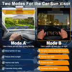 1pc Driving Goggles Cover,Car Day And Night Sun Visor, Folding Pull Up Model, Car Sunscreen Anti-UV Anti-glare Sun Visor