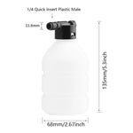 300ml Foam Lance Generator for Car Washing | Adjustable 1/4 Inch Foam Pot for Press additional angle