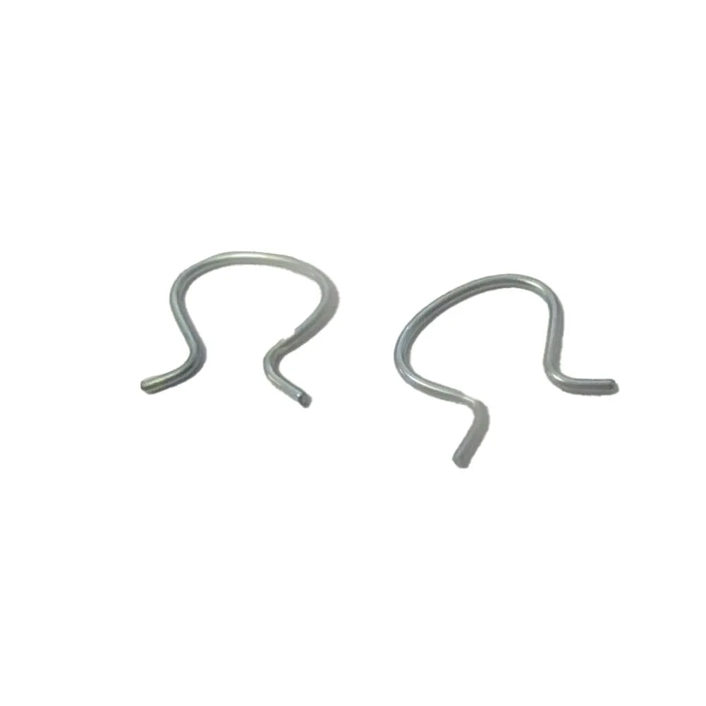 12Pcs/set Car Interior Door Window Crank Clip Metal Retainer Roll Up Retaining Winder close-up view