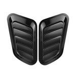 Universal Car Hood Scoop Carbon Fiber Air Intake Vent Cover 2PCS Styling Accessories alternate view