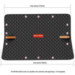 Car Windshield Cover for Ice and Snow | Windproof Car Window Guard with Magnetic and Ref detail view