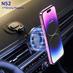 Metal Magnetic Car Phone Holder for MagSafe lifestyle view