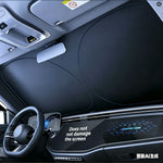 Umbrella Car Sunshade Retractable Windshield Parasol