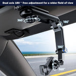 Universal Rotatable Retractable Car Phone Holder for Sun Visor Phone Mount Navigation Bracket Rearview Mirror Auto Phone Holder
