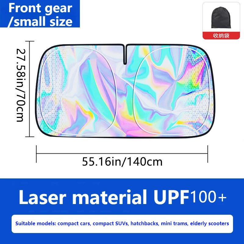 Car Windshield Sun Shade | Foldable UV Reflective Heat Insulation Car Visor Protector detail view