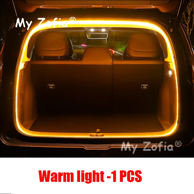 For Leapmotor B10 2025 2026 Car Rear Trunk high brightness lighting ambient light decoration tailgate light strip Accessories