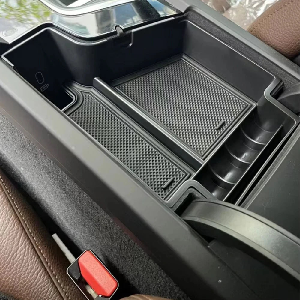 For Volvo XC60 XC90 S90 S60 V60 V90 2017-2022 Car Center Console Armrest Box Storage Tray Holder Organizer Container Accessories
