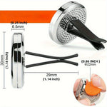 Car Diffusers, 1 PC car air vent diffuser clip (does not include fragrance chemicals) with 10 PCS pads，car AC vent interior