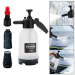 2L Transparent Foam Sprayer | Hand-Held Air Pressure Sprayer for Car Wash and Waterin lifestyle view