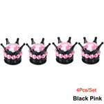 Bling Bling Rhinestone Valve Stem Caps | Chrome Crown Tire Valve Caps for Cars, Bikes lifestyle view