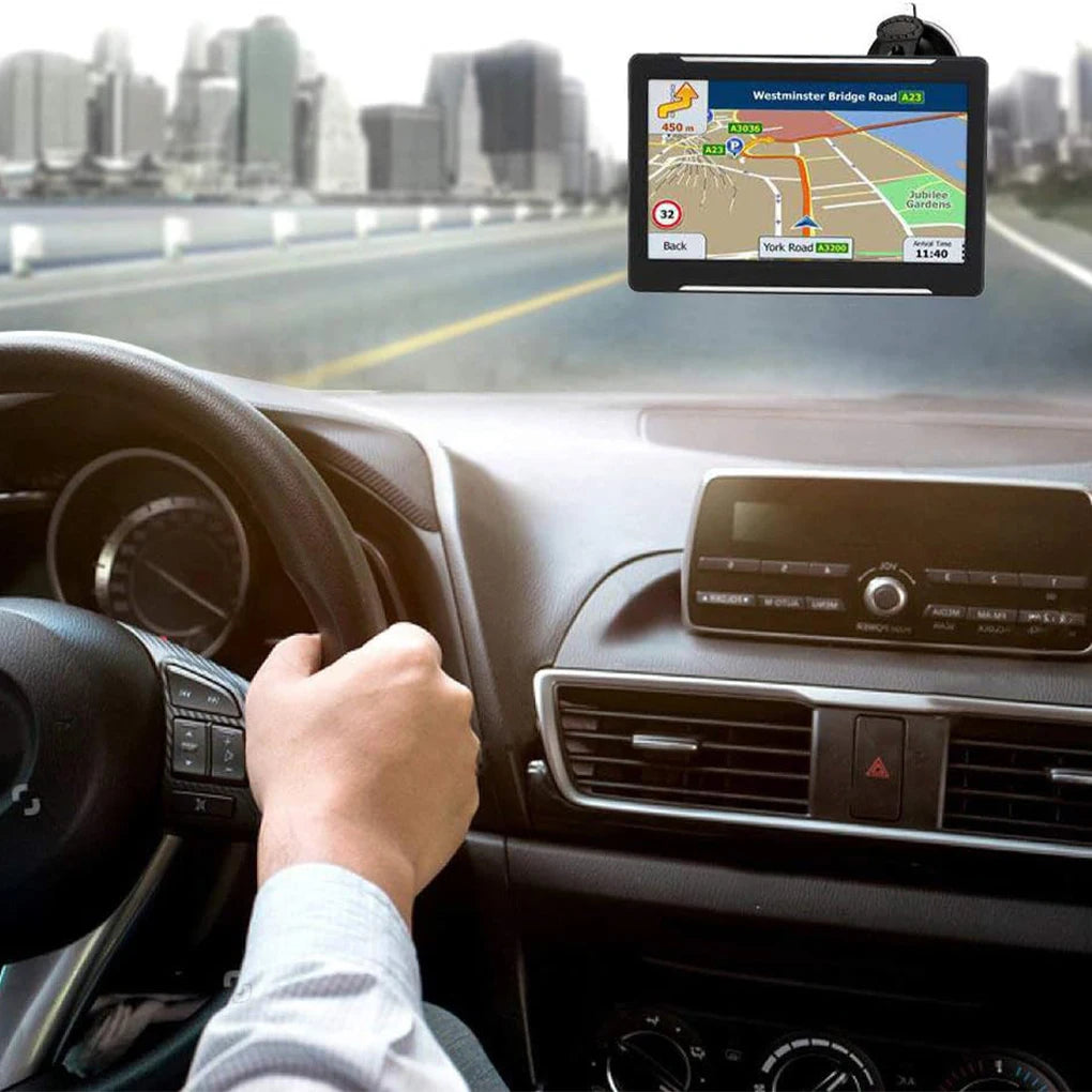 5inch Car GPS Navigation HD Touch Screen GPS Navigator Truck 3D Mode Sat Nav 8G+256M alternate view