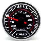 52mm Digital Car Gauge Set | Turbo Boost Oil Temp Water Temp Oil Press Voltage RPM AFR E detail view