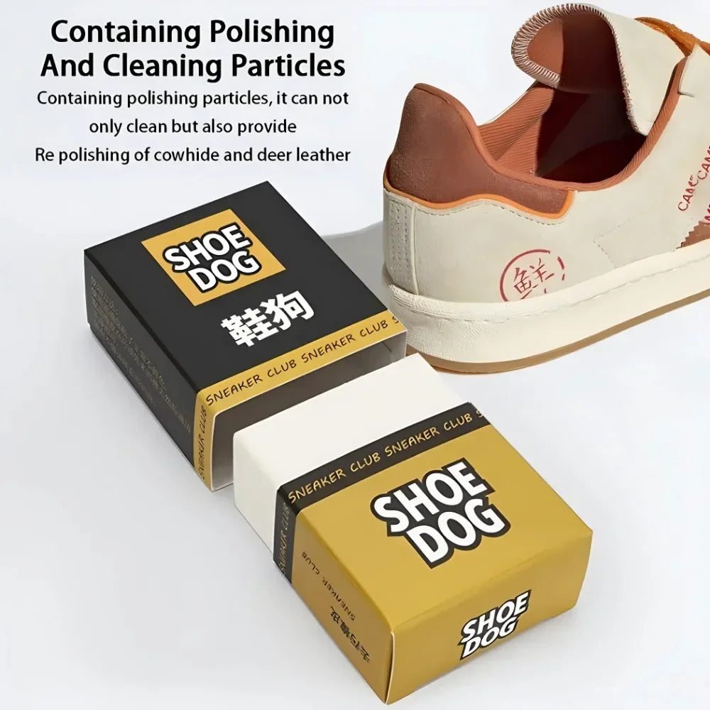 Portable Shoe Cleaner, Waterproof Rubber Sneaker Eraser, Suede Leather alternate view