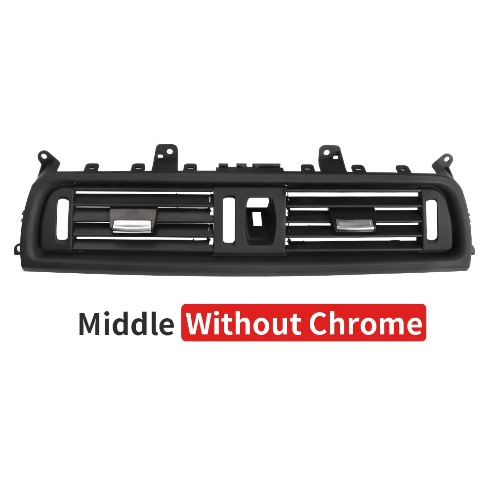 Right Hand Driver Center Console Fresh Air Conditioning AC Vent Grille Outlet With Chrome For BMW F10 F11 5 Series 64229166888