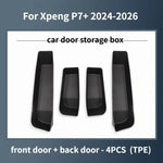 For Xpeng P7+ 2024-2026 Car Central Armrest Storage Box Wireless Charging Silicone Pa alternate view