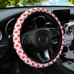 19 Diving material printed fabric car rimless steering wheel cover Christmas camoufla lifestyle view