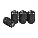 4Pcs Metal Car Tire Valve Caps for VW Models | Dust-Proof Tire Stem Covers alternate view
