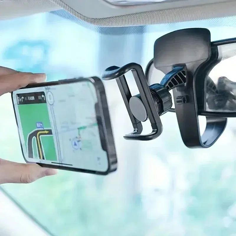 Universal Car Phone Holder | Dashboard Clip Mount GPS Bracket additional angle