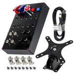 Sim Racing Central Control Box | Universal PC Game Controller with Mounting Fixture lifestyle view