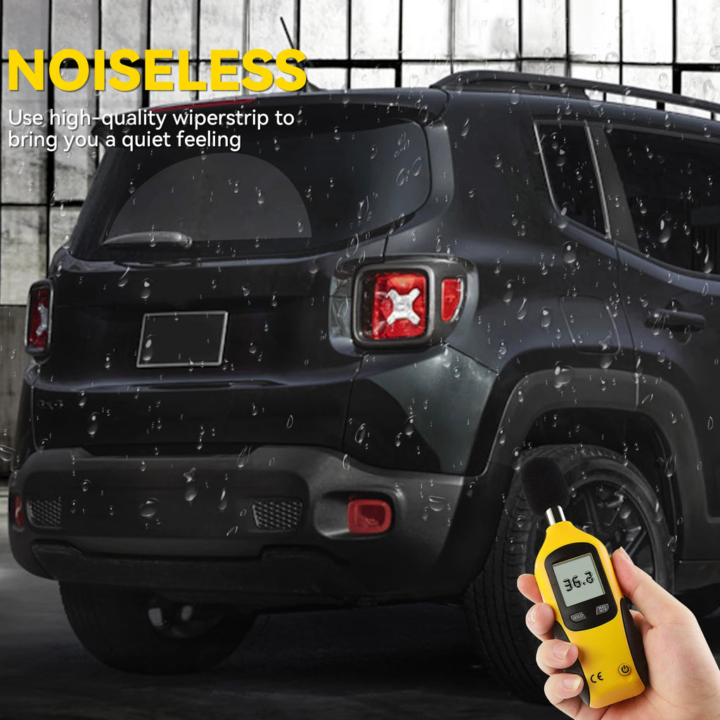 10" Car Rear Wiper Blade For Jeep Renegade 2015 2016 2017 2018 2019 2020 2021 2022 2023 68256590AA Rain Brush Tailgate Window