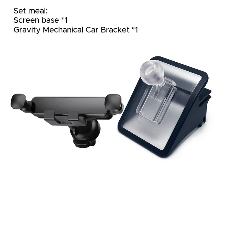 Car Cell Phone Holder Gravity Mount Bracket Air Vent Clip Snap-in For Tesla Model Y J alternate view