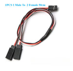 RC Servo Extension Wire Cable Futaba JR Male to Female detail view