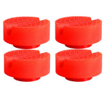 Car Lift Jack Support Stand Polyethylene Pads Wheel Dolly Slotted Floor Frame Rail Adapt detail view