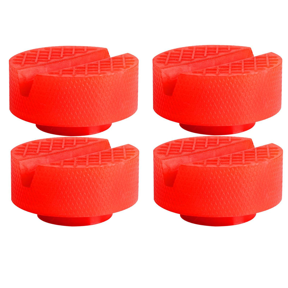 Car Lift Jack Support Stand Polyethylene Pads Wheel Dolly Slotted Floor Frame Rail Adapt detail view