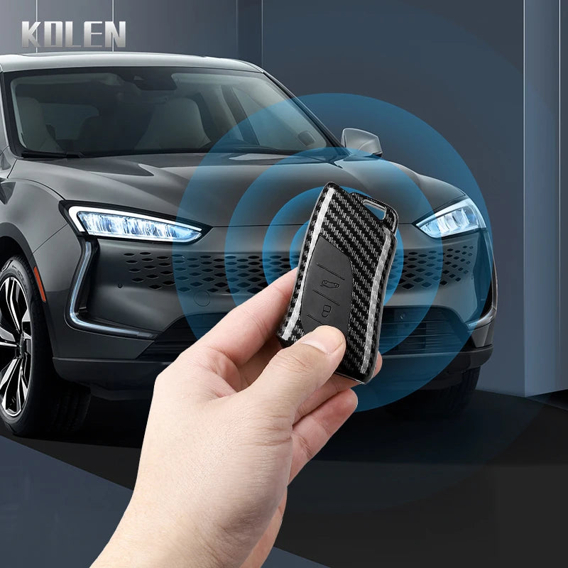 ABS Carbon Fiber Style Car Key Case Cover For Lexus NX ES UX US RC LX GX IS RX 200 250h 350h LS 450h 260h 300h UX200