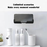Adhesive Mobile Phone Holder for Car Center Console close-up view