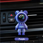 Car Air Outlet Perfume Clip Cartoon Astronaut Air Freshener Conditioning Air Outlet Ar close-up view