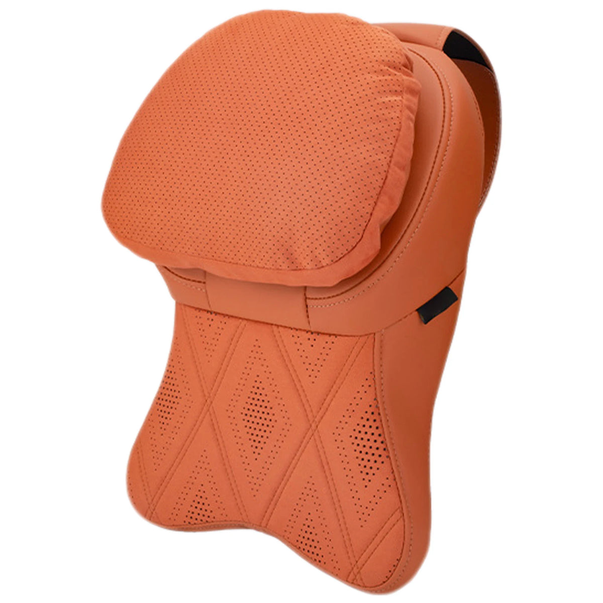 Car Neck Pillow Memorys Foam Protective Lumbar Back Support Breathable Car Headrest Cu close-up view