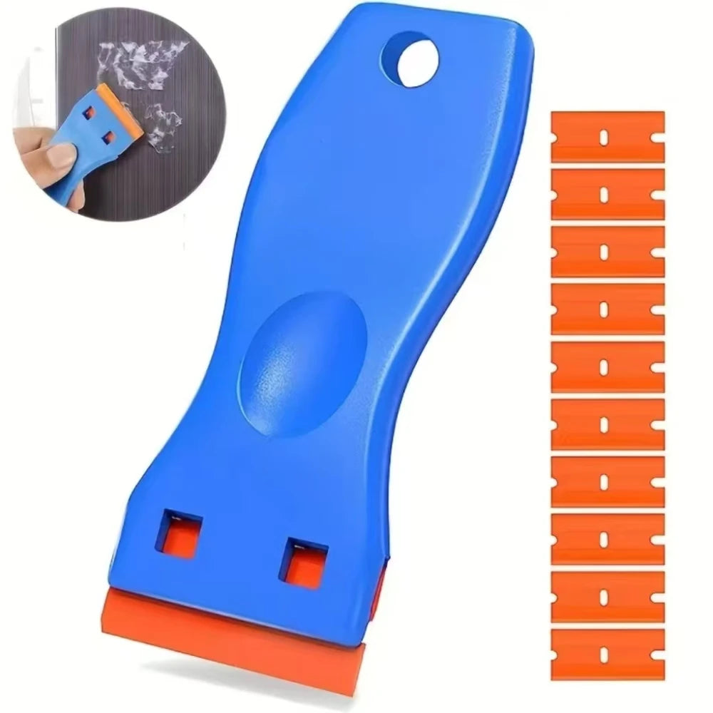 Car Sticker Carbon Fiber Vinyl Car Sticker Film Install Squeegee Scraper with Felt Tool - Car Wrap I