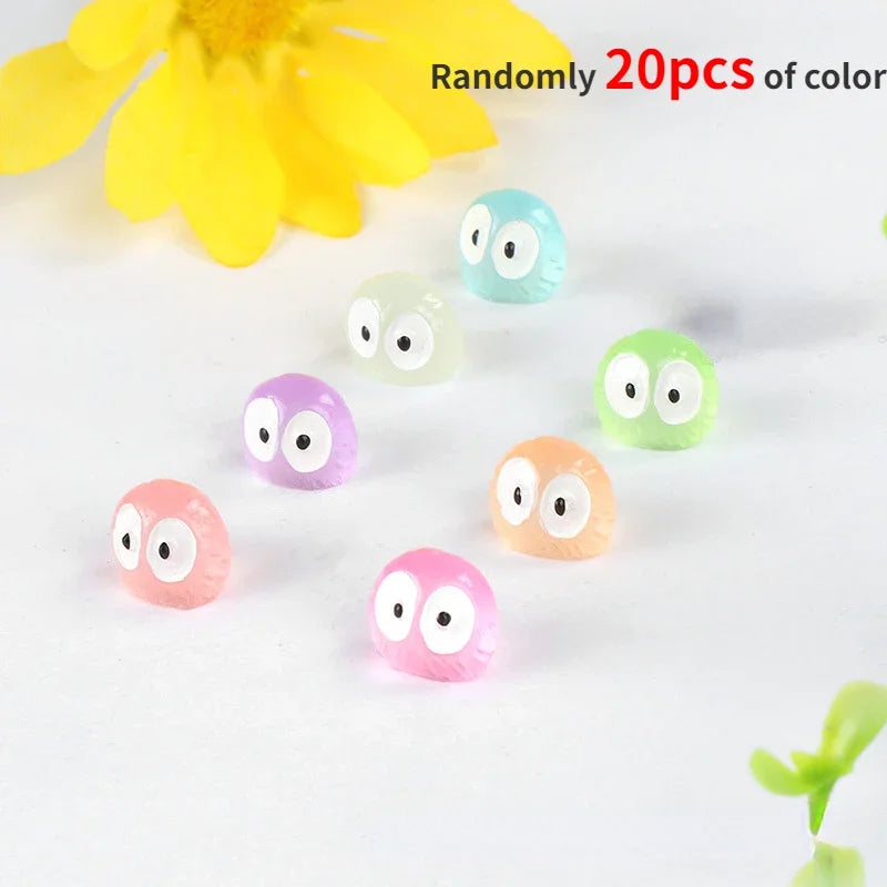 5/10/20PCS Cute Black Elf Car Interior Decoration Funny Auto Center Console Rearview lifestyle view