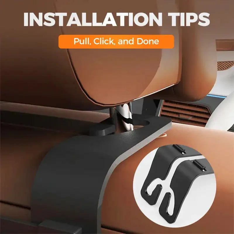 Multifunctional Car Seat Back Organizer Storage Bag