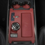 1SET Center Console Silicone Storage Box Mat Cup Holder Insert For Ford Mondeo 22-2 additional angle
