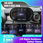 Digital Speedometer Gauge Cluster for BMW Mini R55 R56 R57 R58 R59 2007-2016 | 5 Inch Automotive Das