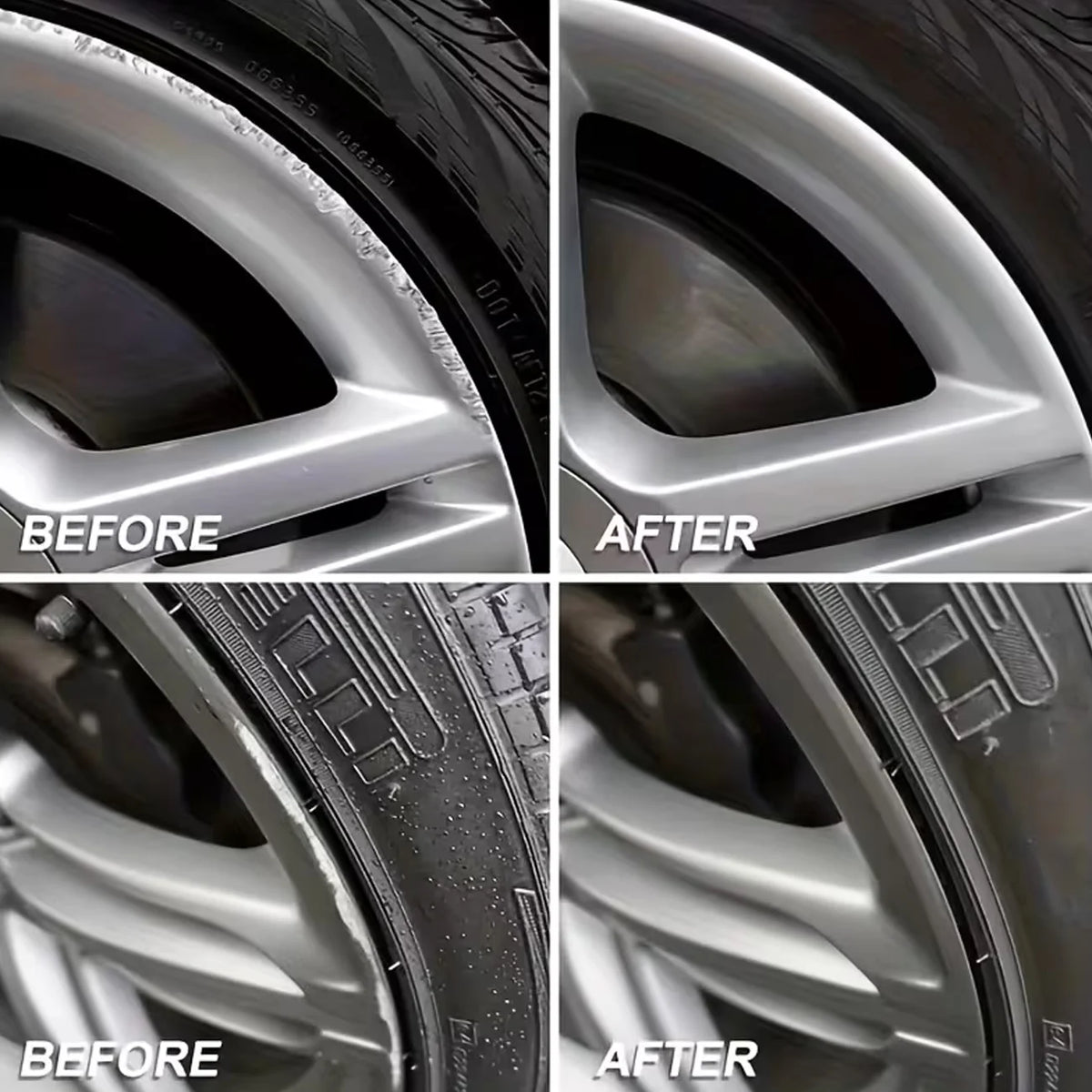 FARIENNE Silver Car Rim Touch Up Paint Pen Quick Repair For Wheel Scratches Chipped Pain detail view