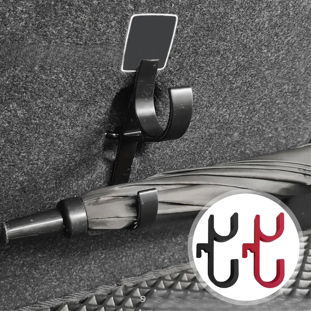 Car Umbrella Hook Holder Trunk Hanging Mount 2 Pcs alternate view