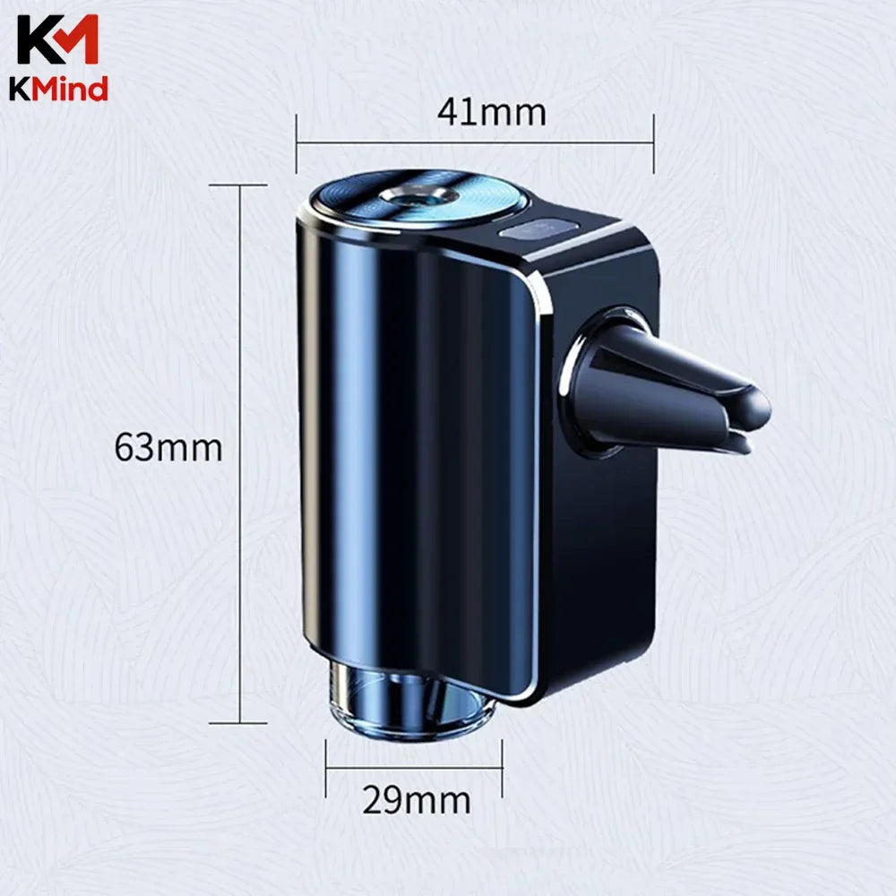 K&M Car Air Freshener Diffuser, Electric Vent Clip Humidifier Mist Aromatherapy for Removing Odors, Car Accessories