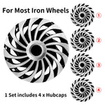 14 15 16 17inch Hub Cover for Iron Rim Wheel Cover Set of 4 Steel Sports Caps Rim 14 Plastic Hubcap for R15 Tire Car Accessories