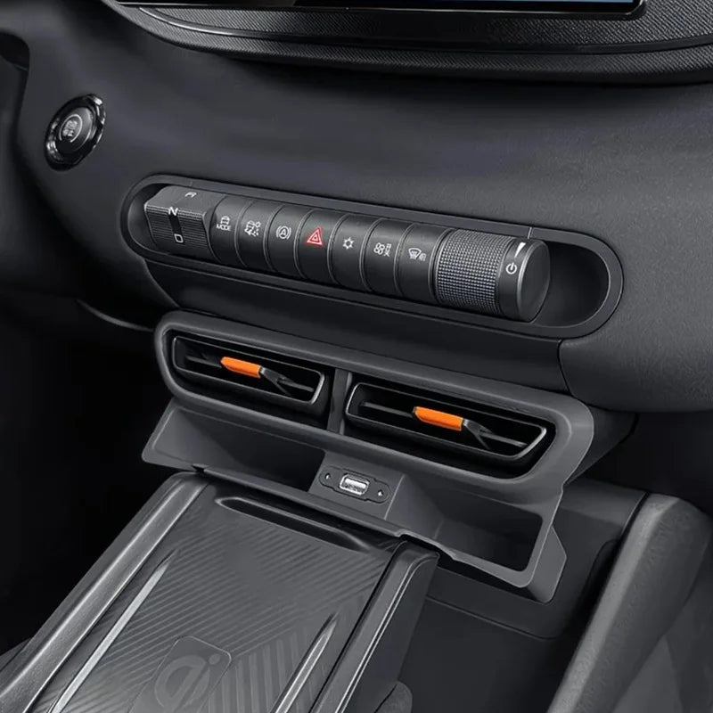 Car Air Vent Storage Box Fit for BYD Seagull Central Storage Box Storage Box Interior Supplies USB c