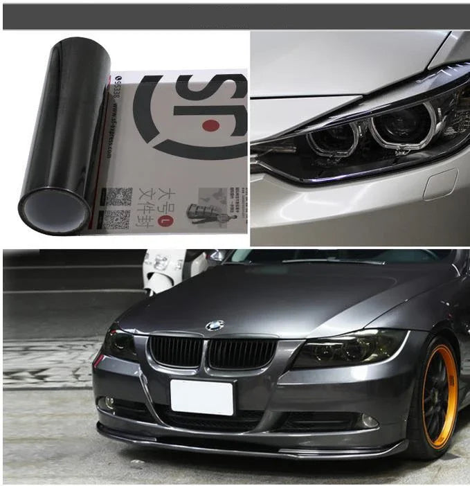 Car Headlight Taillight Protective Film Tint Vinyl Film Auto Lamp Film Sticker Sheet lifestyle view