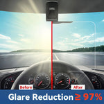 Car Sunshade Anti Glare Visor close-up view